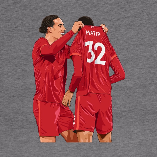 Virgil van Dijk and Joel Matip by Ades_194